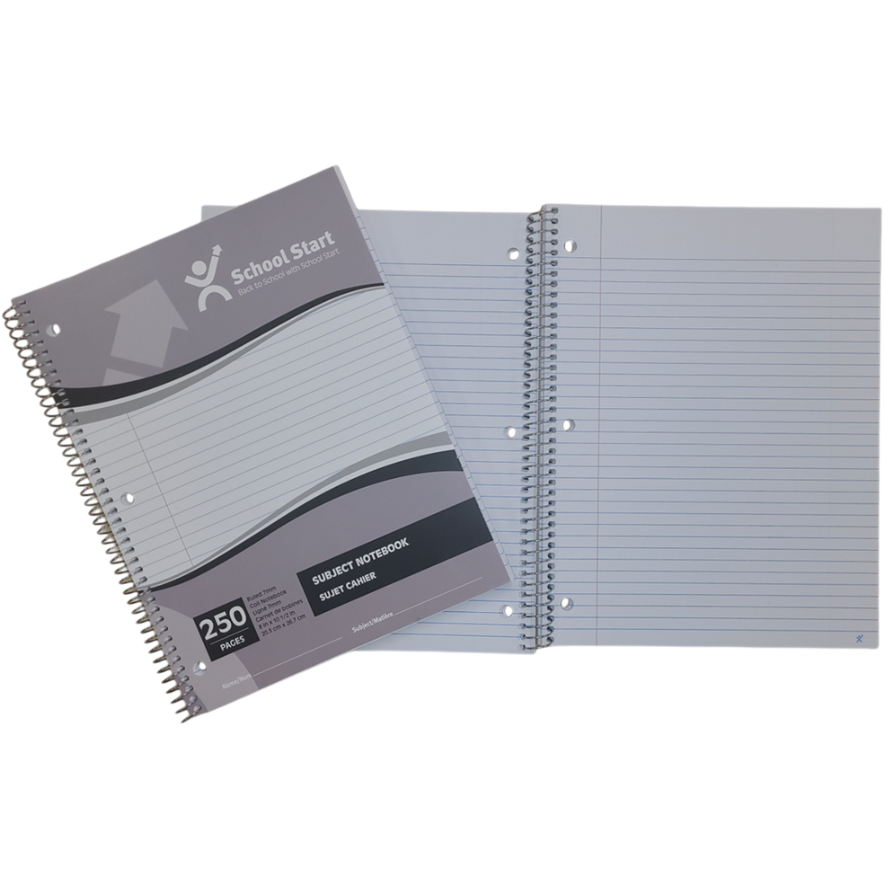 School Start Coil Note Book (10 1/2