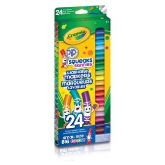 Crayola Pip Squeak Markers (Fine Tip) - 24 pack image