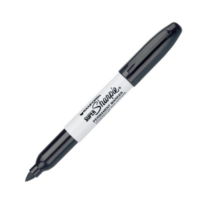 Super Sharpie Permanent Marker (Black) image