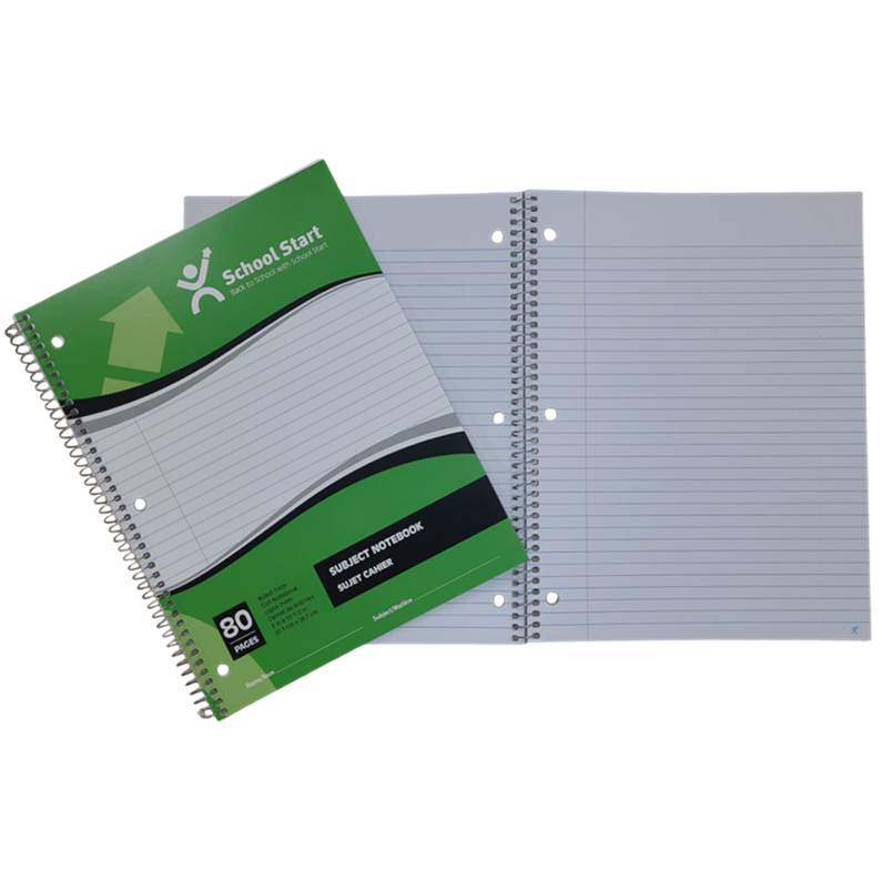 School Start Coil Note Book (10 1/2