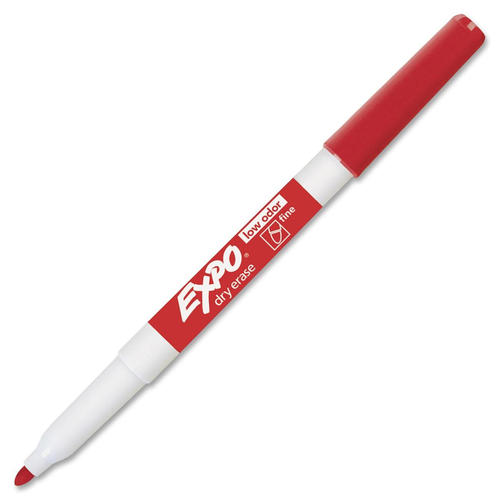 Expo Low Odor Dry Erase Fine Tip Marker (red) image