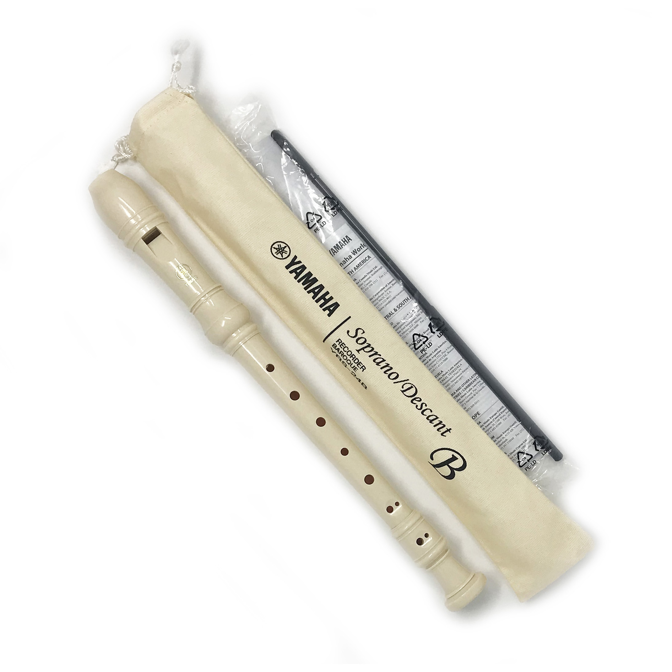 Yamaha 3-Piece Soprano Recorder image