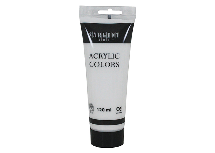 Handy Art Heavy Body Acrylic Tube Paint 5oz - Titanium White image