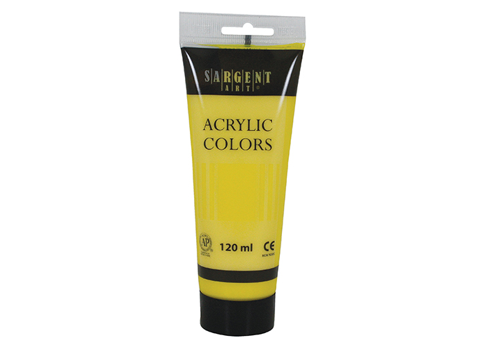 Handy Art Heavy Body Acrylic Tube Paint 5oz - Yellow Hansa Light image