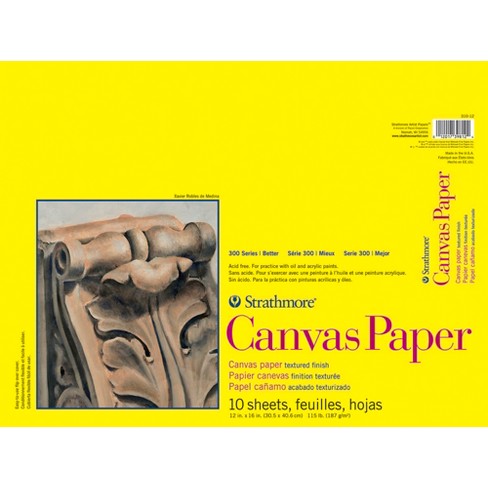 Strathmore Canvas Paper Pad 300 Series 12