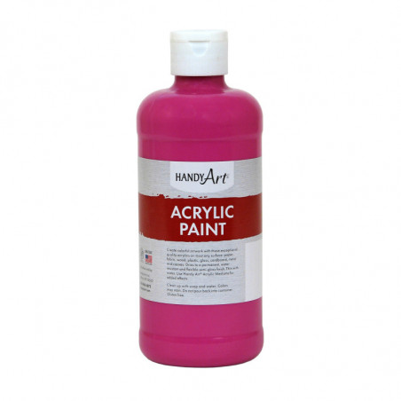 Handy Art 8oz Acrylic Paint - Magenta image