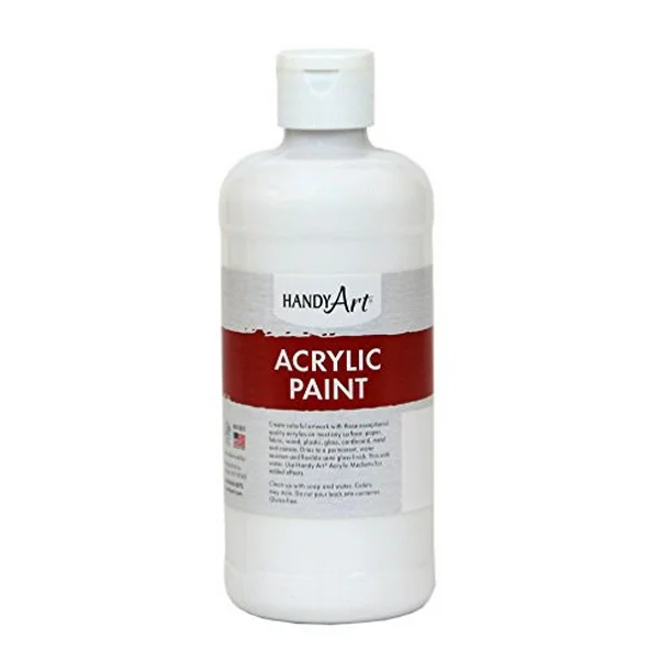 Handy Art 8oz Acrylic Paint - Titanium White image