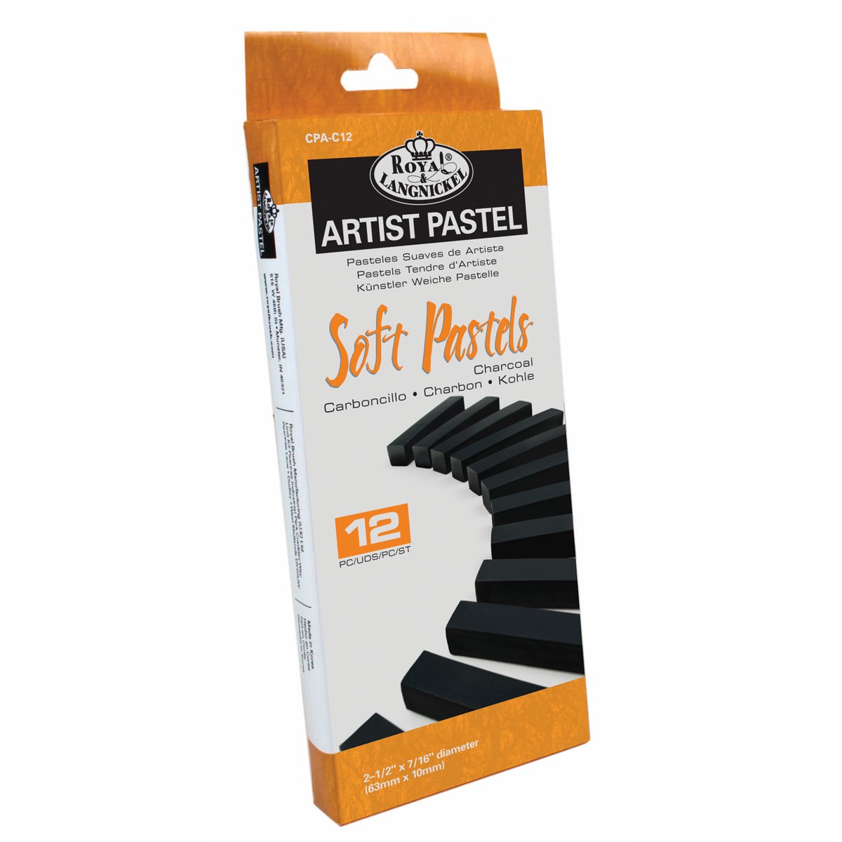 Royal & Langnickel Charcoal Sticks - 12 Pack image