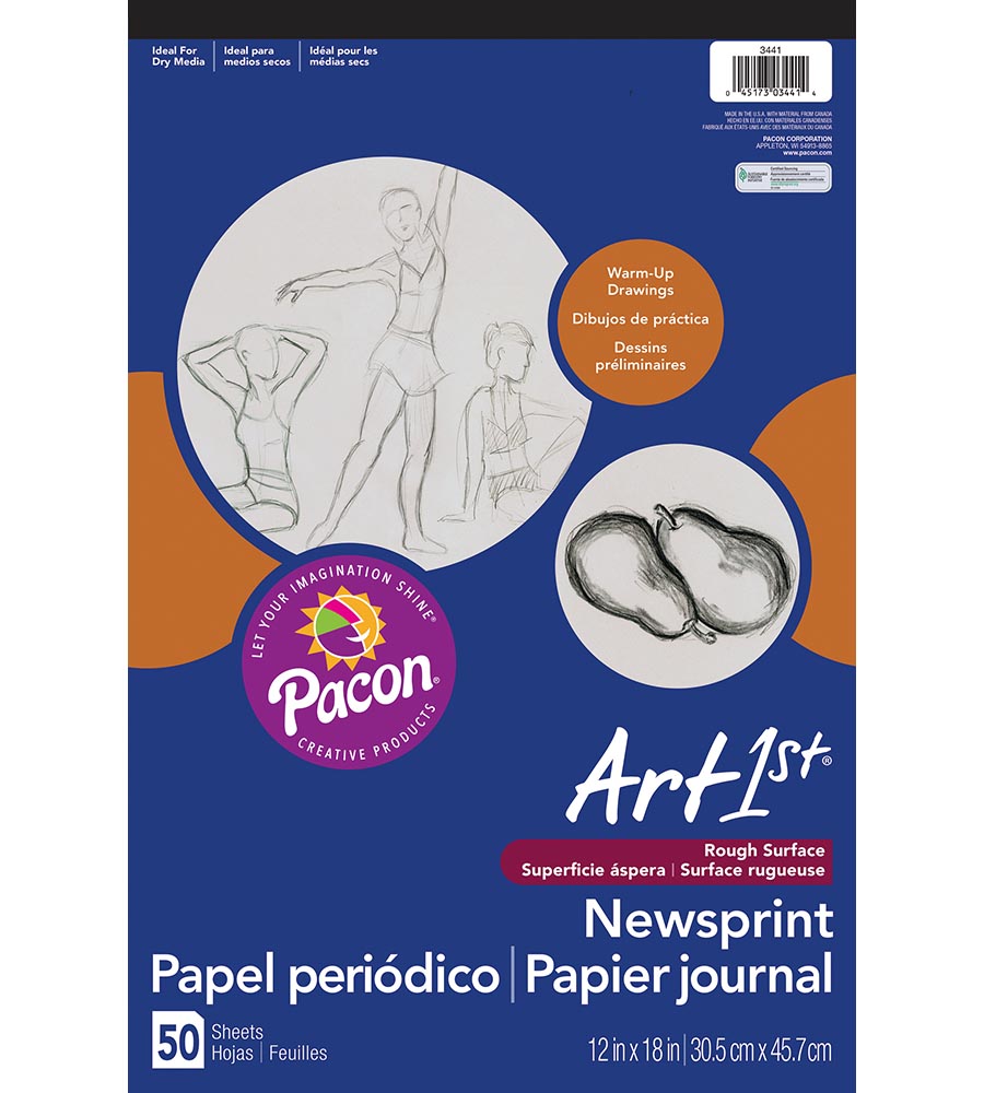 Newsprint Paper Pad - (12
