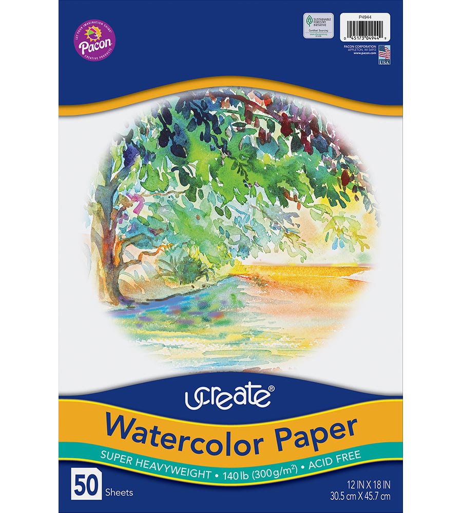 Pacon Watercolour Paper (12