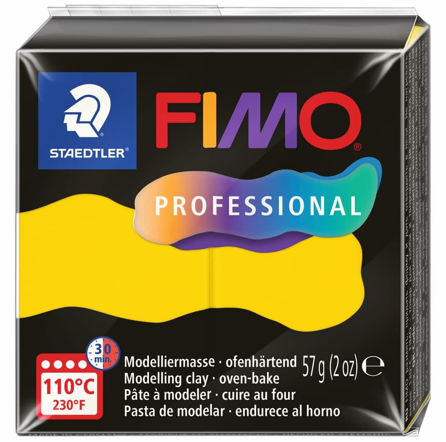 Fimo Modeling Clay Professional 57g - Yellow image