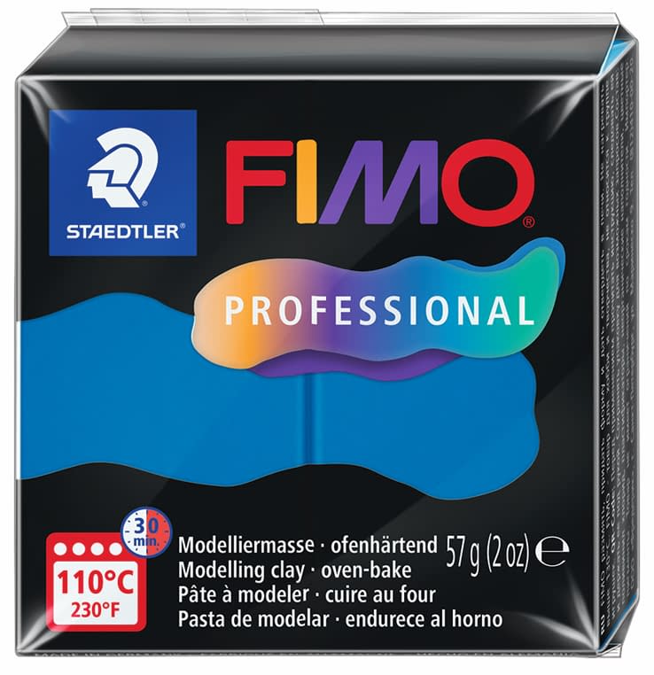 Fimo Modeling Clay Professional 57g - Blue image