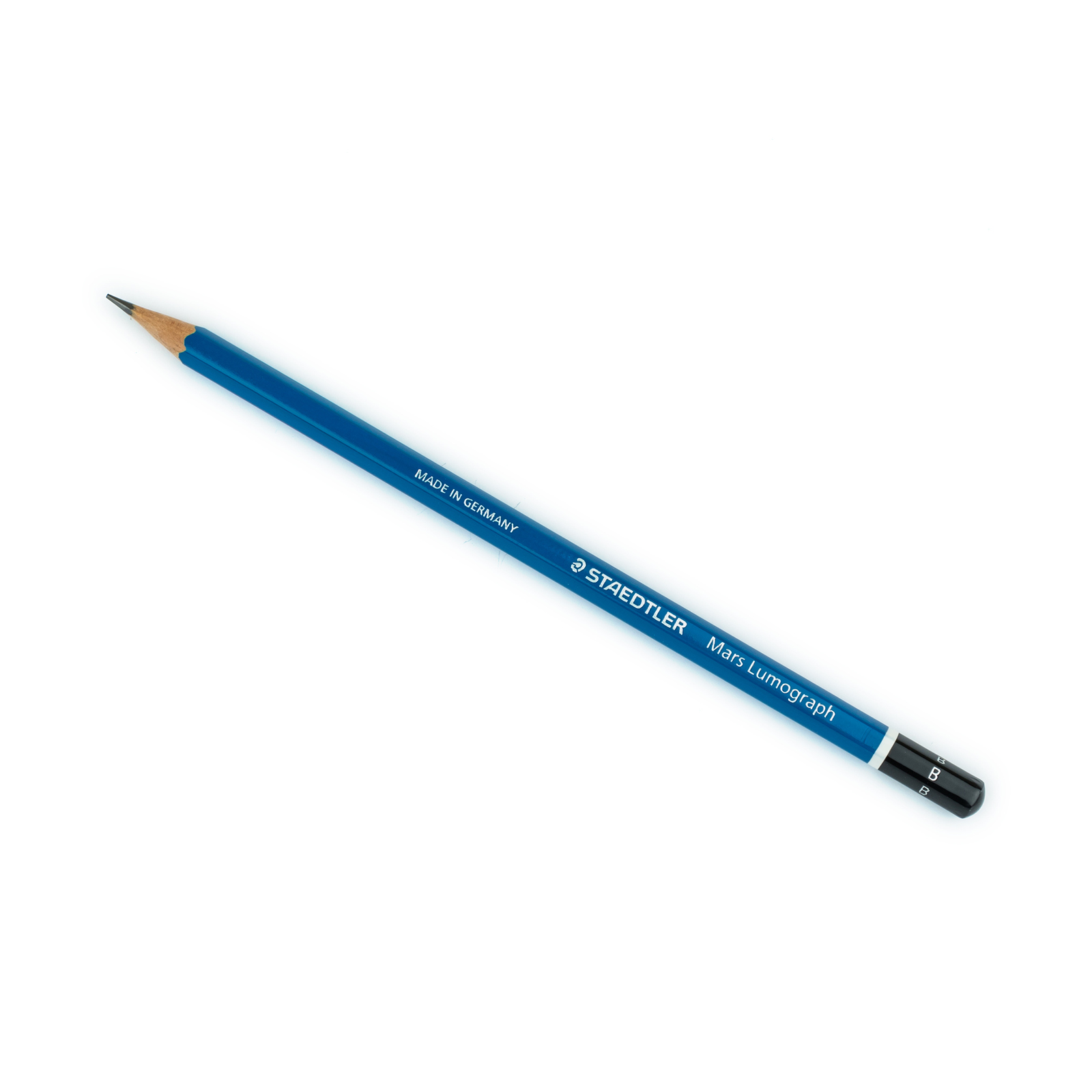 Staedtler Mars Lumograph B Drawing Pencil - Single image