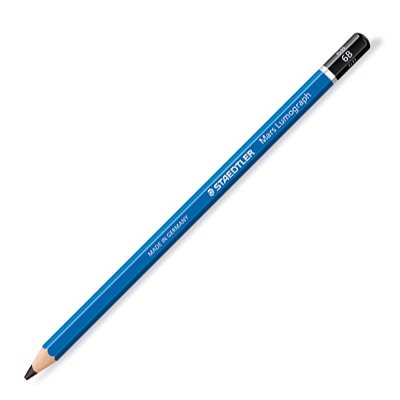 Staedtler Mars Lumograph 6B Drawing Pencil - Single image