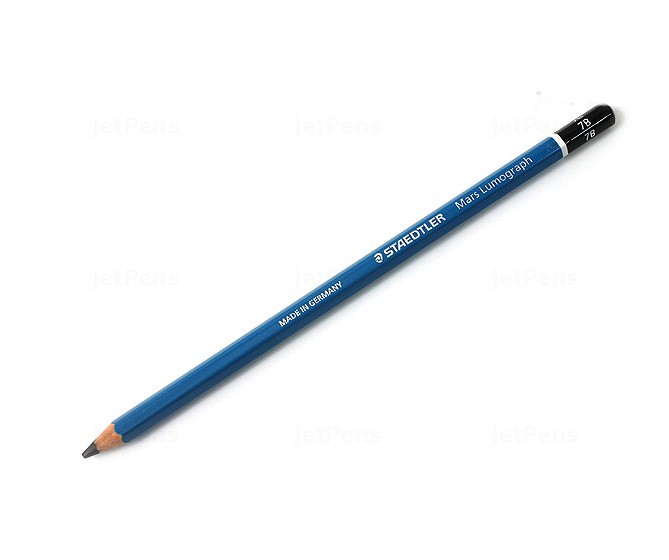 Staedtler Mars Lumograph 7B Drawing Pencil - Single image