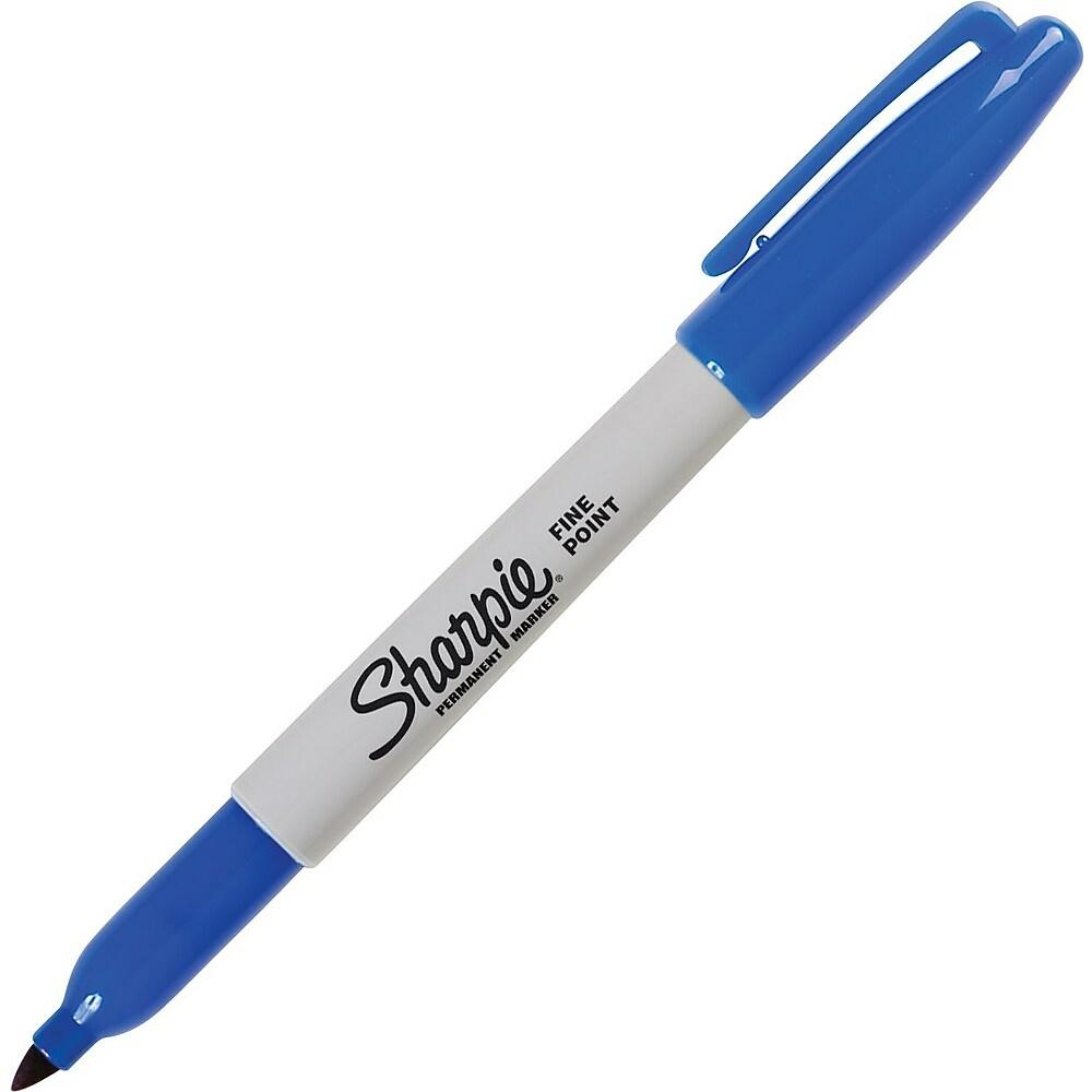 Sharpie Fine Point Permanent Marker (blue) image