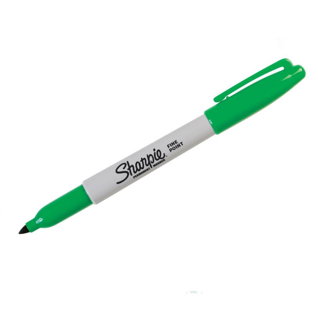 Sharpie Fine Point Permanent Marker (green) image