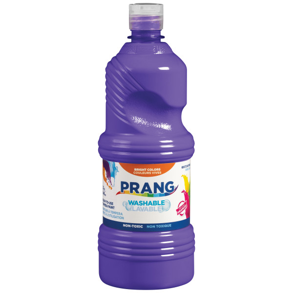 Prang Washable Liquid Tempera Paint (946 ml clear bottle) Violet image