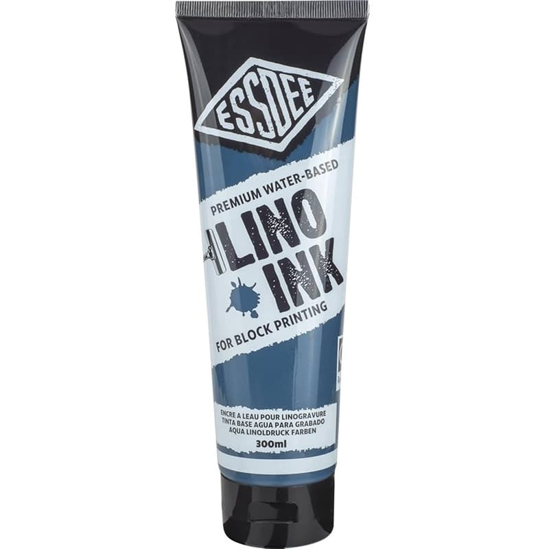 Essdee Lino Block Print Ink Watercolour Tube 300ml - Prussian Blue image