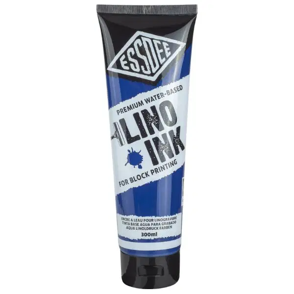 Essdee Lino Block Print Ink Watercolour Tube 300ml - Blue image