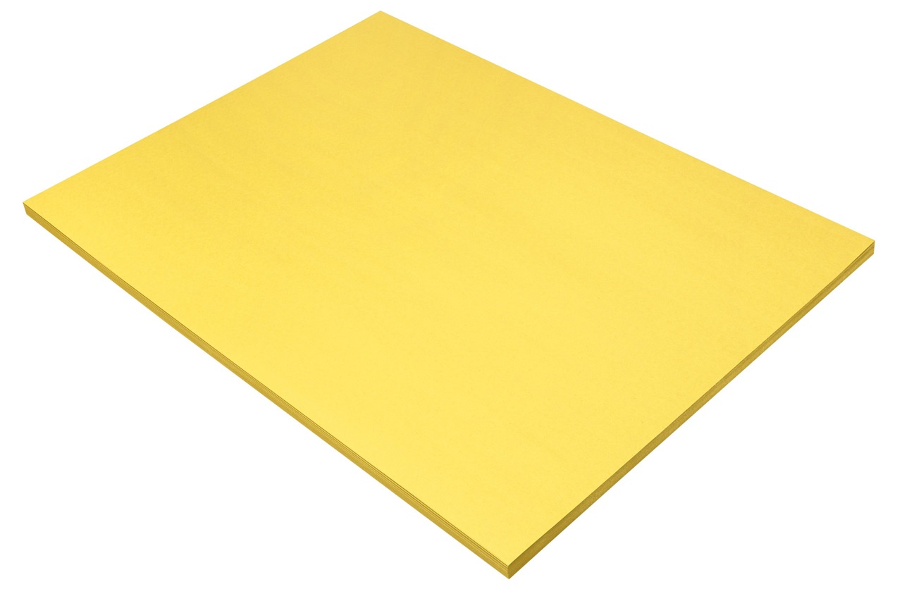 Prang Yellow Construction Paper (18