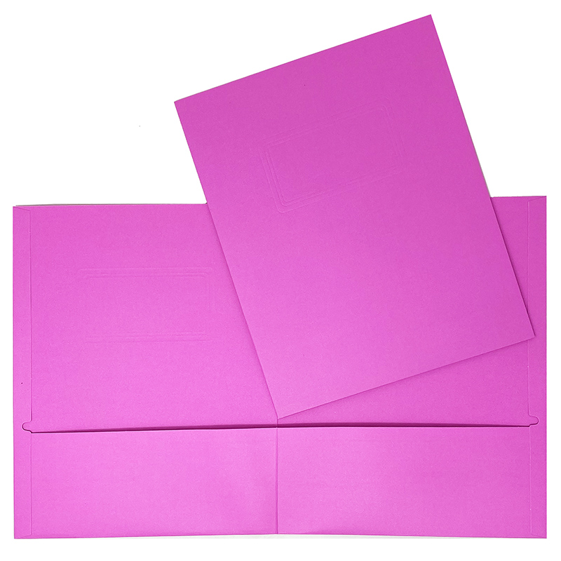 School Start Portfolio (Twin Pocket) - Pink image