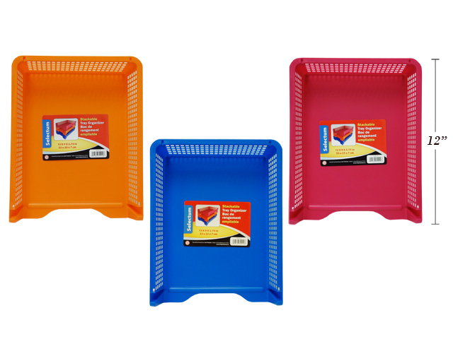 Stackable Document Tray Organizer (13