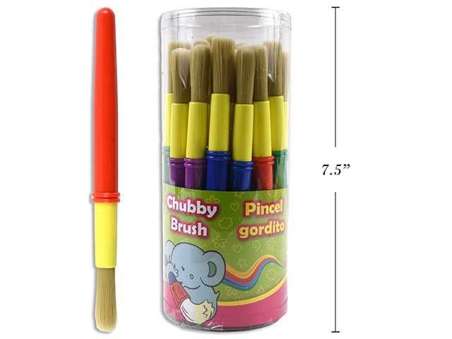 Kid's Chubby Brush - Medium Round Tip image