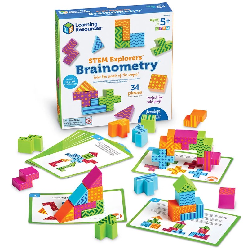 STEM Explorers Brainometry Shape Stacking image