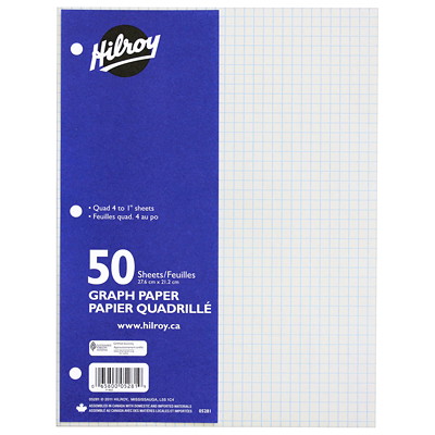 Hilroy Graph Paper (4:1
