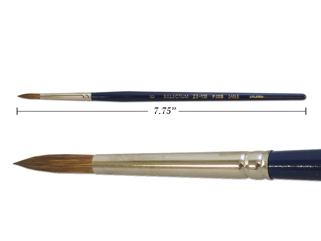 Camel Hair Paint Brush (#6) image