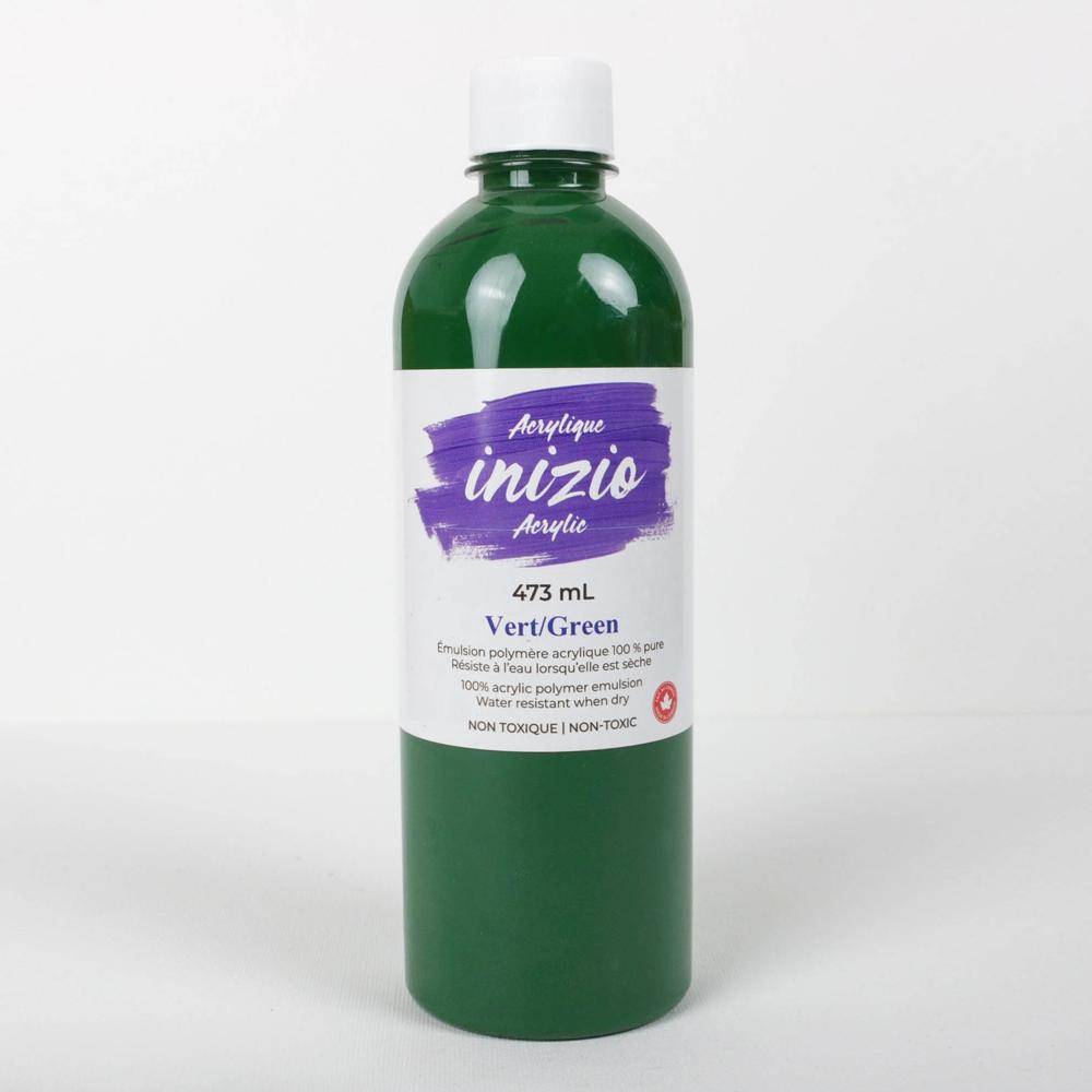 Inizio Acrylic Paint 473ml - Green image