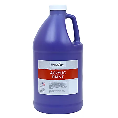 Handy Art 64oz Acrylic Paint - Violet image