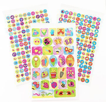 Garden Heart Stickers - 700 Pack image