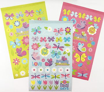 Butterfly Garden Stickers - 194 Pack image