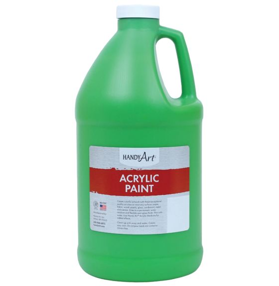 Handy Art 64oz Acrylic Paint - Light Green image