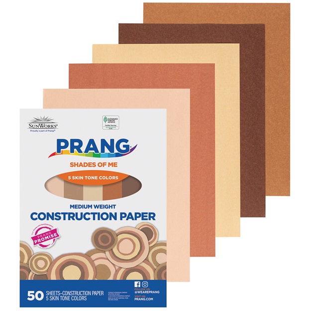 School Start Multicultural Construction Paper (9