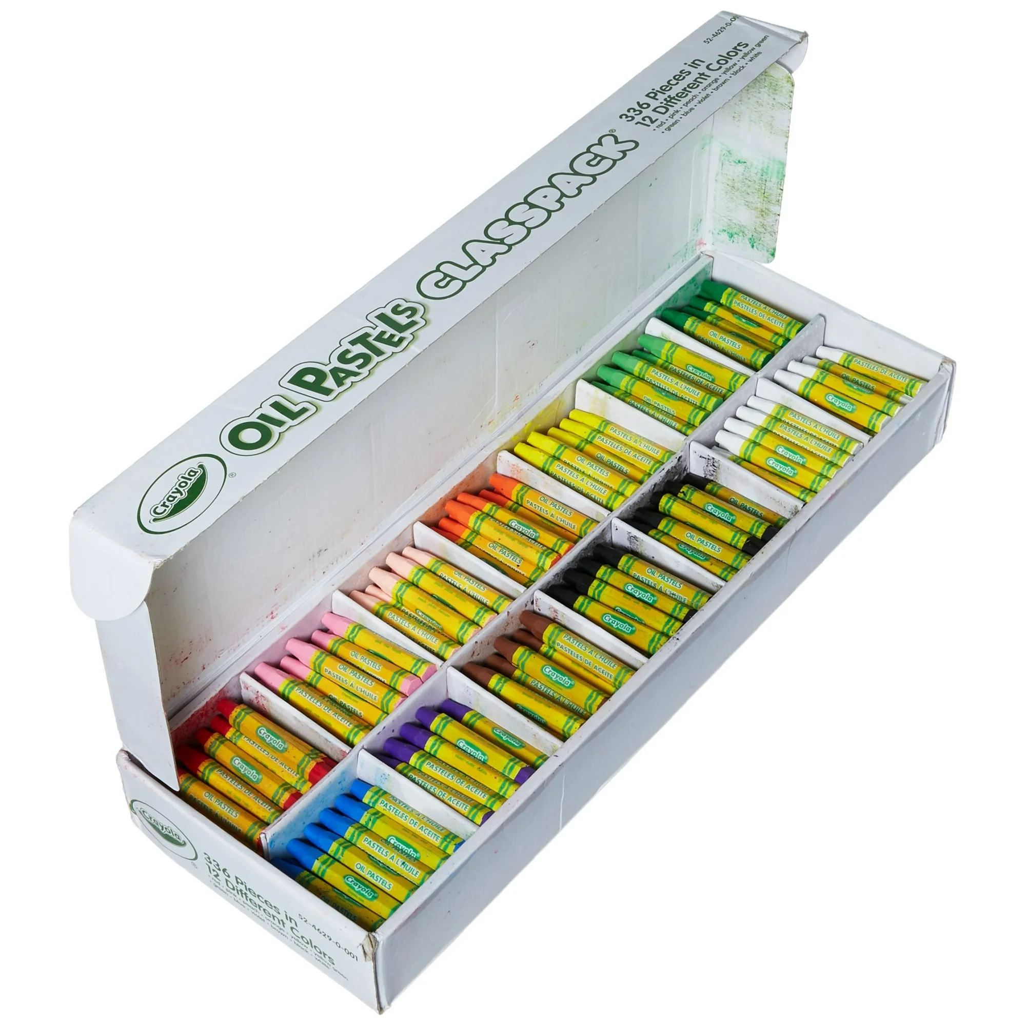 Crayola Oil Pastel Classpack (12 Colours) - 336 Pieces image