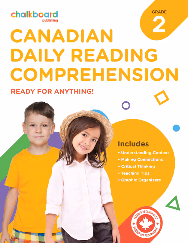 Canadian Daily Reading Comprehension - Grade 2 image