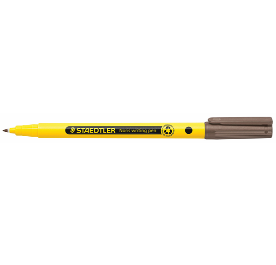 Staedtler Noris Writing Pen (0.6 mm warm sepia, felt tip) image