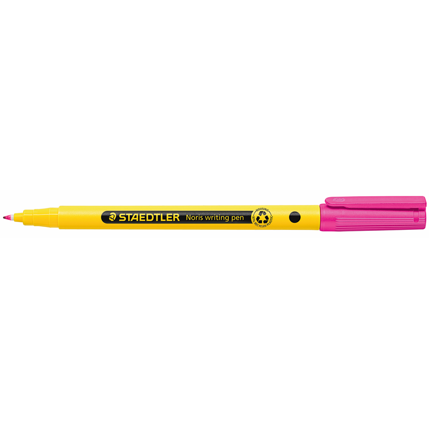 Staedtler Noris Writing Pen (0.6 mm magenta, felt tip) image