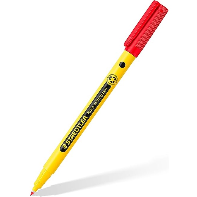Staedtler Noris Writing Pen (0.6 mm red, felt tip) image