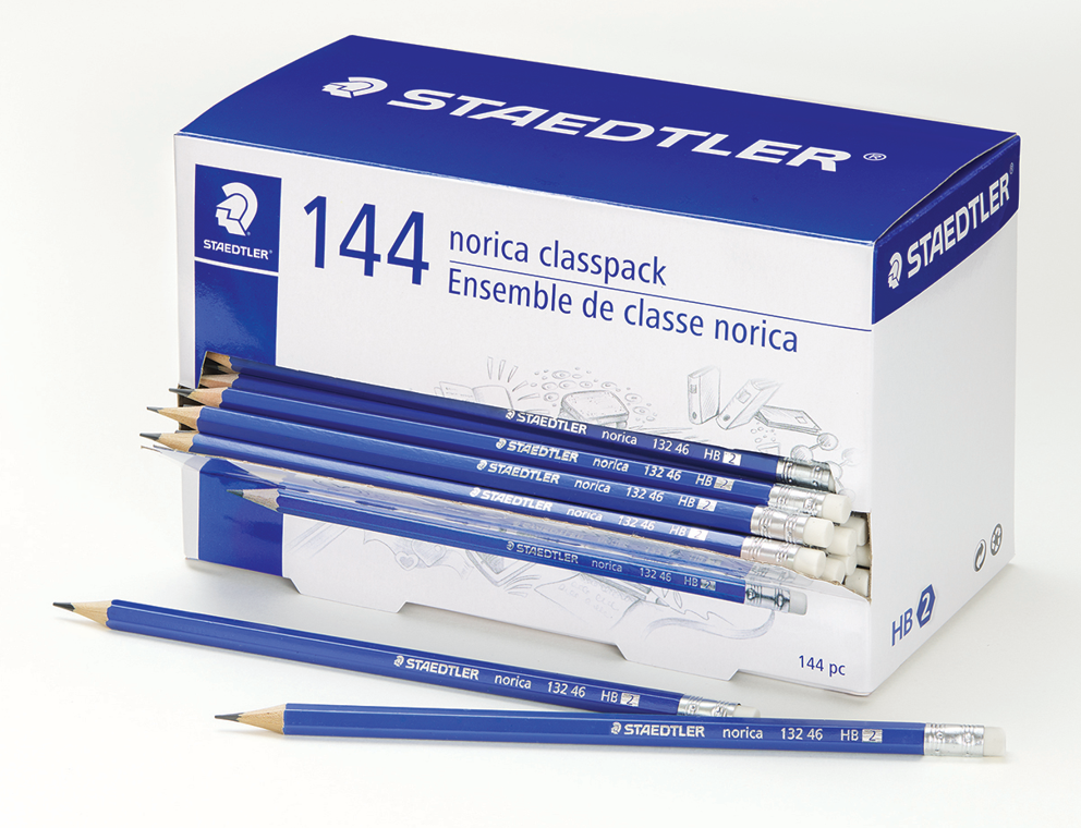 Staedtler Norica HB #2 Pencil (pre-sharpened) - 144 pack image