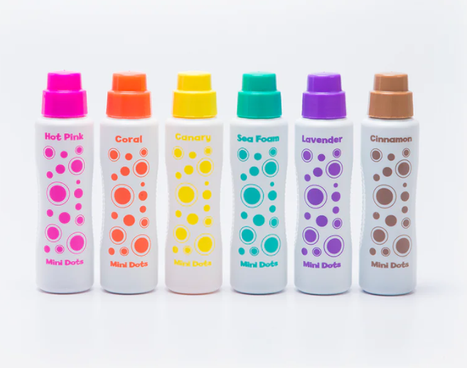 Do-A-Dot Art Markers, Island Pastels, Mini Dots - 6 Count image