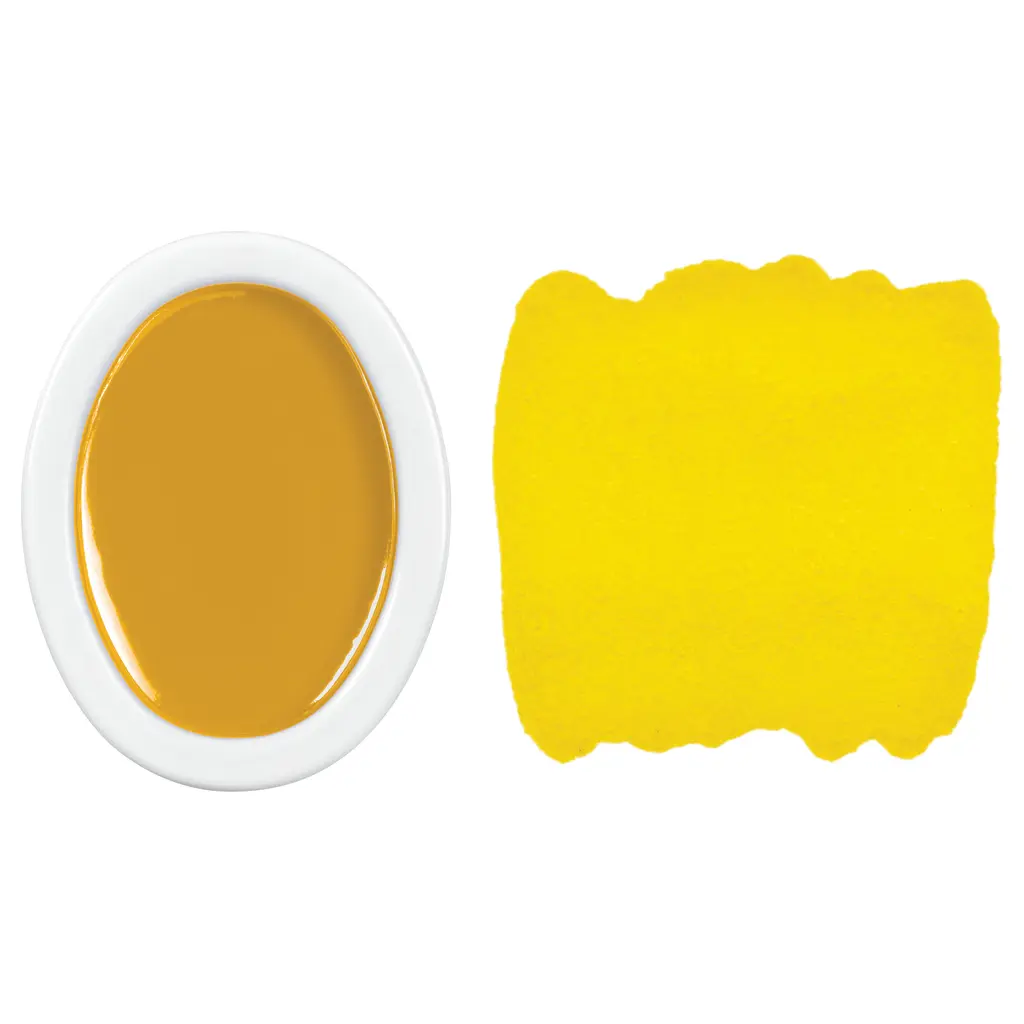 Prang Watercolour Oval Paint Set Refills (12 Pack) - Yellow image