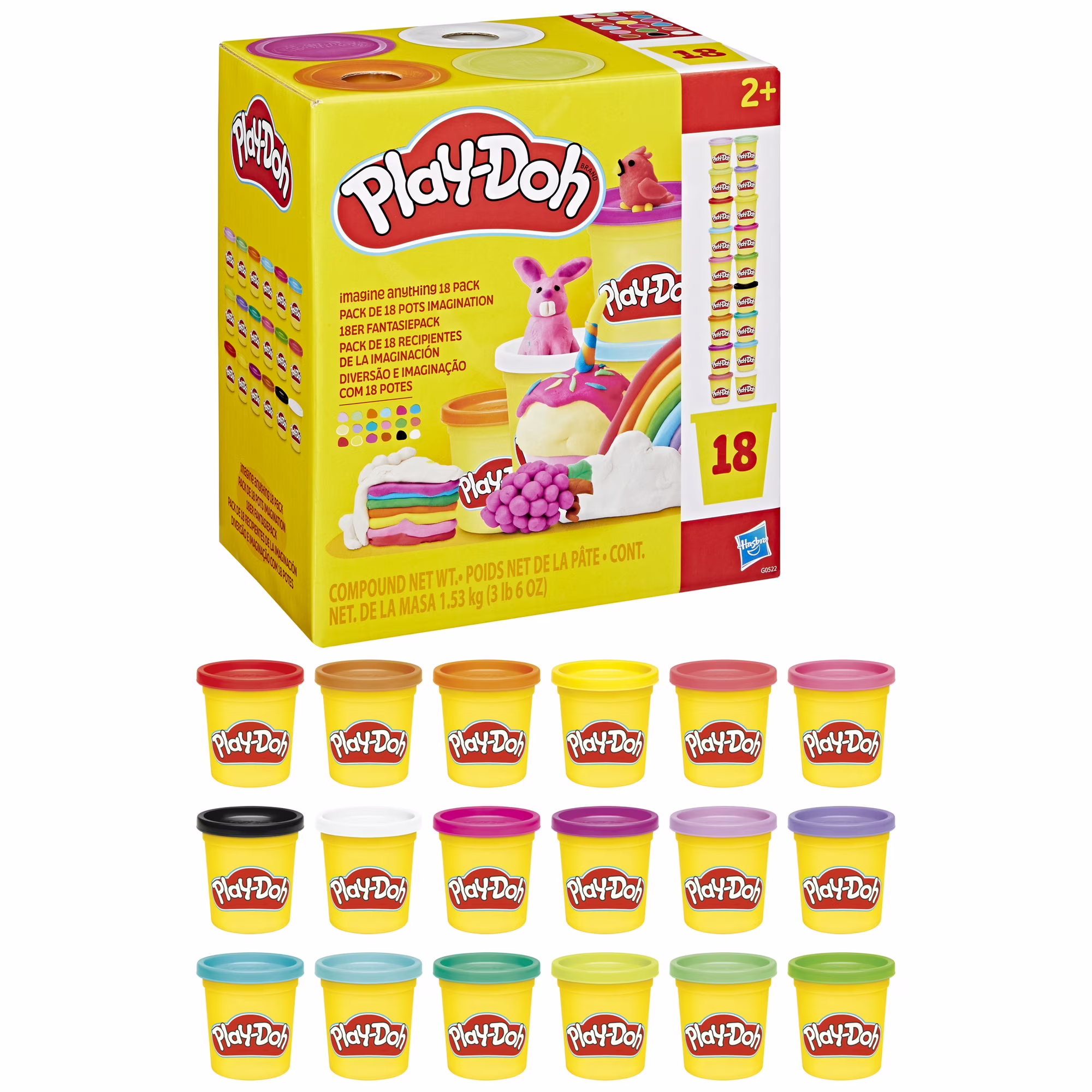Play-Doh - Imagine Anything (3oz / 84g) - 18 Pack image