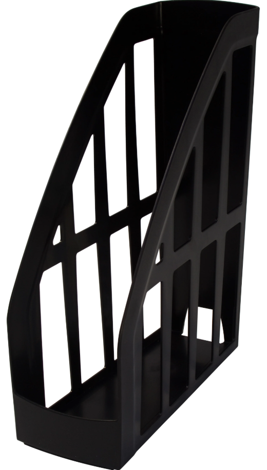 Plastic Magazine File - Black image