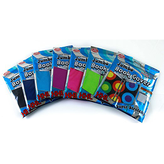 School Start Stretchable Fabric Book Cover - Assorted Colours  image