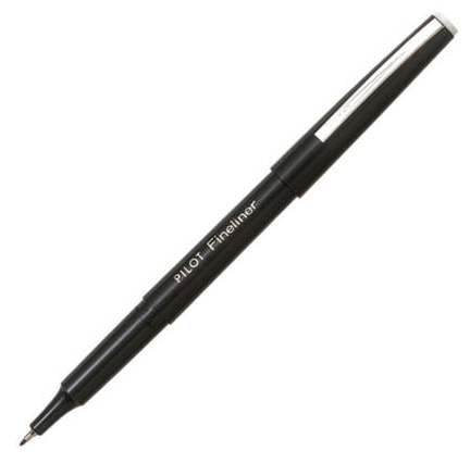 Pilot Fineliner Pen (0.4 mm black) image
