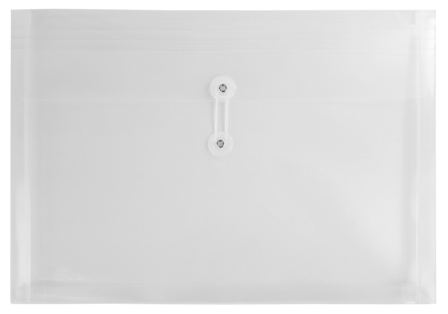 Winnable Poly String Side Load Envelope - Legal Size - Clear image